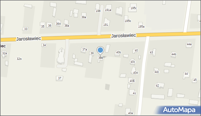 Jarosławiec, Jarosławiec, 39b, mapa Jarosławiec