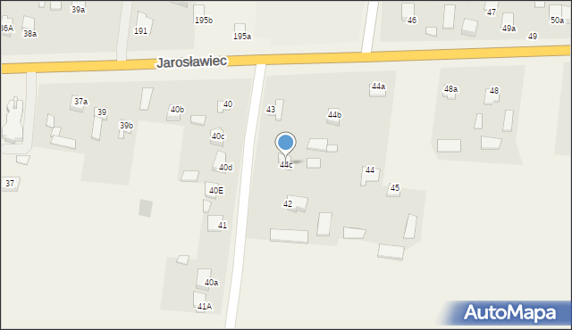 Jarosławiec, Jarosławiec, 44c, mapa Jarosławiec