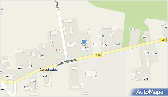 Jarosławiec, Jarosławiec, 112, mapa Jarosławiec