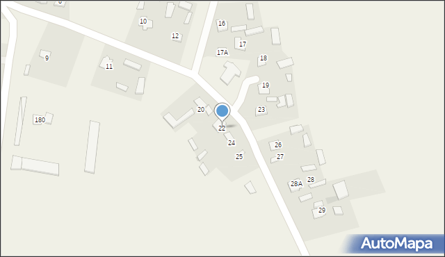 Jarosławiec, Jarosławiec, 22, mapa Jarosławiec