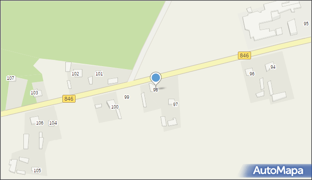 Jarosławiec, Jarosławiec, 98, mapa Jarosławiec