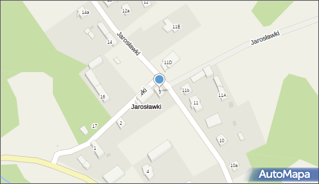 Jarosławki, Jarosławki, 3, mapa Jarosławki