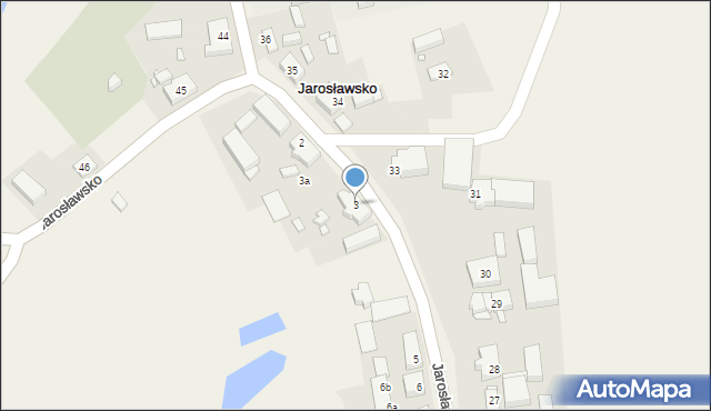 Jarosławsko, Jarosławsko, 3, mapa Jarosławsko