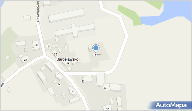 Jarosławsko, Jarosławsko, 32, mapa Jarosławsko