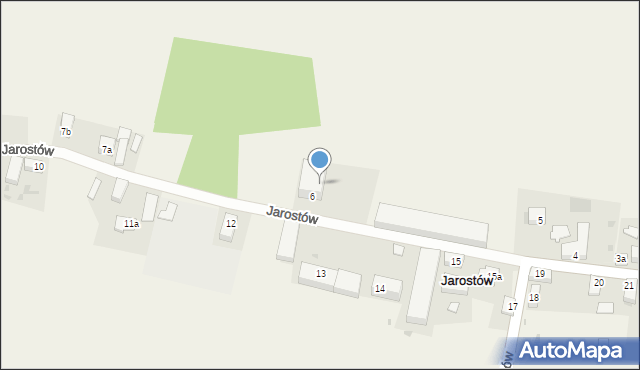 Jarostów, Jarostów, 6a, mapa Jarostów