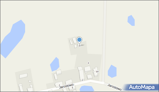 Jarostowo, Jarostowo, 3, mapa Jarostowo