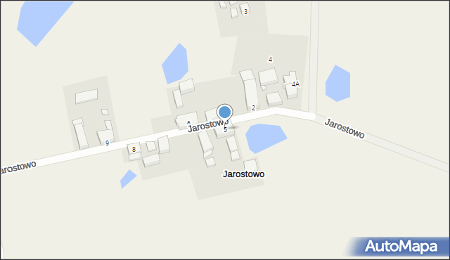 Jarostowo, Jarostowo, 5, mapa Jarostowo