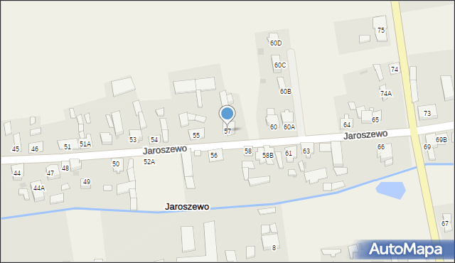 Jaroszewo, Jaroszewo, 57, mapa Jaroszewo
