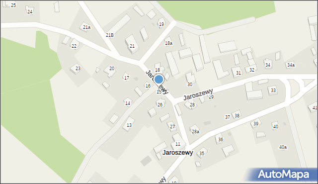 Jaroszewy, Jaroszewy, 15, mapa Jaroszewy