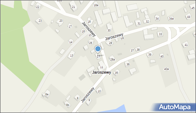 Jaroszewy, Jaroszewy, 27, mapa Jaroszewy