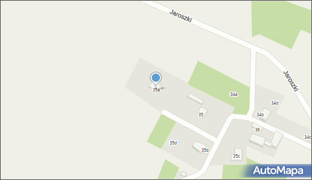 Jaroszki, Jaroszki, 35a, mapa Jaroszki