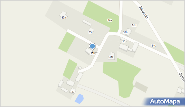 Jaroszki, Jaroszki, 35b, mapa Jaroszki