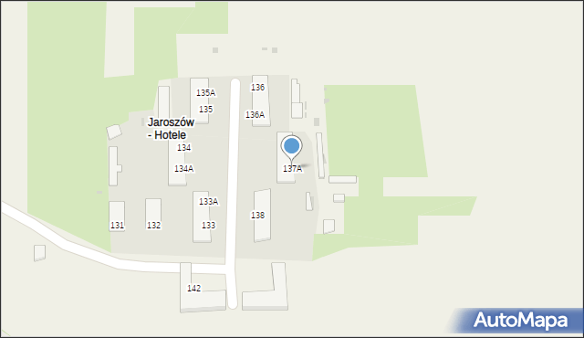 Jaroszów, Jaroszów, 137A, mapa Jaroszów