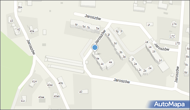 Jaroszów, Jaroszów, 4f, mapa Jaroszów