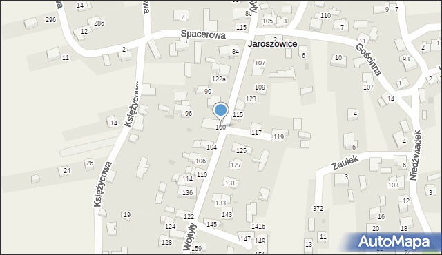 Jaroszowice, Jaroszowice, 128, mapa Jaroszowice