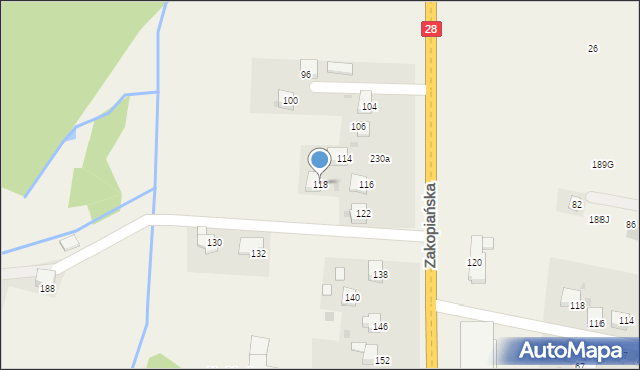 Jaroszowice, Jaroszowice, 230B, mapa Jaroszowice