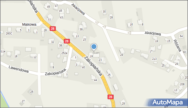 Jaroszowice, Jaroszowice, 240, mapa Jaroszowice