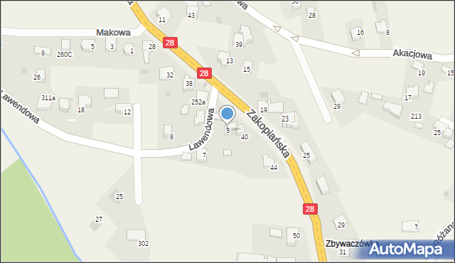 Jaroszowice, Jaroszowice, 242, mapa Jaroszowice