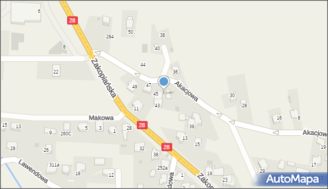 Jaroszowice, Jaroszowice, 248b, mapa Jaroszowice