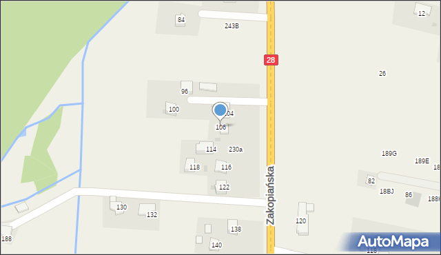 Jaroszowice, Jaroszowice, 289, mapa Jaroszowice