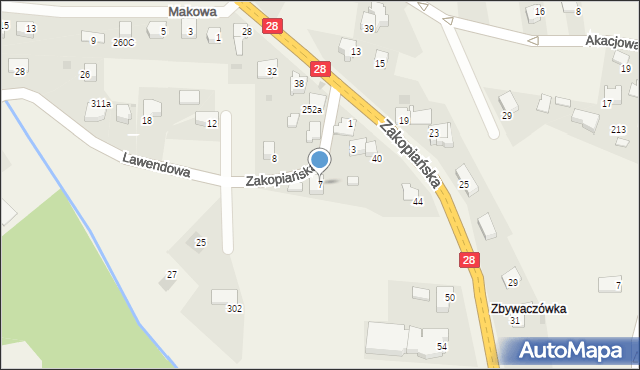 Jaroszowice, Jaroszowice, 304, mapa Jaroszowice