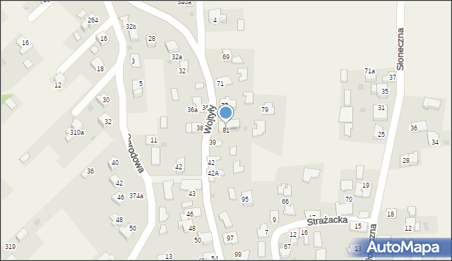 Jaroszowice, Jaroszowice, 38, mapa Jaroszowice