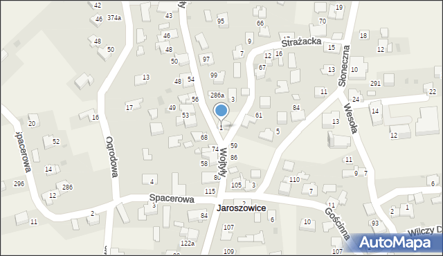 Jaroszowice, Jaroszowice, 56, mapa Jaroszowice