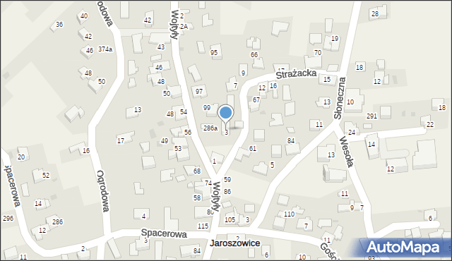 Jaroszowice, Jaroszowice, 60, mapa Jaroszowice