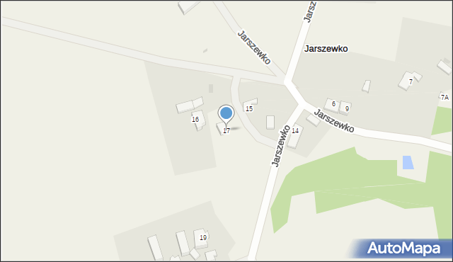 Jarszewko, Jarszewko, 17, mapa Jarszewko