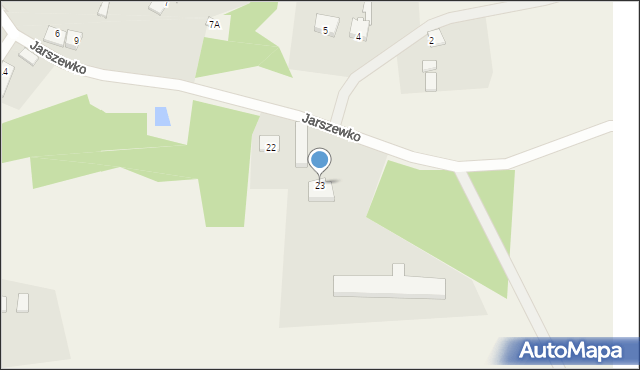 Jarszewko, Jarszewko, 23, mapa Jarszewko