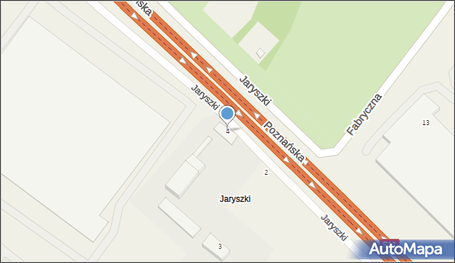 Jaryszki, Jaryszki, 4, mapa Jaryszki