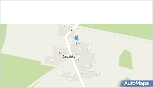 Jarząbka, Jarząbka, 4, mapa Jarząbka