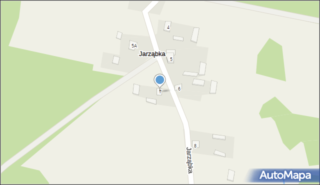 Jarząbka, Jarząbka, 7, mapa Jarząbka