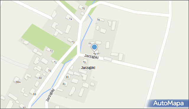 Jarząbki, Jarząbki, 78, mapa Jarząbki