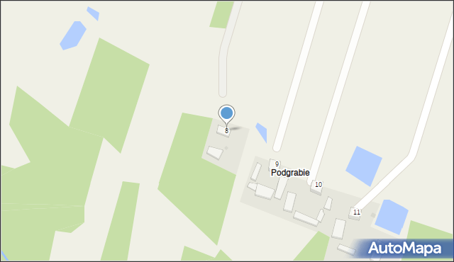 Jarząbki, Jarząbki, 8, mapa Jarząbki