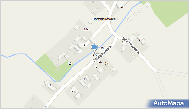 Jarząbkowice, Jarząbkowice, 15a, mapa Jarząbkowice