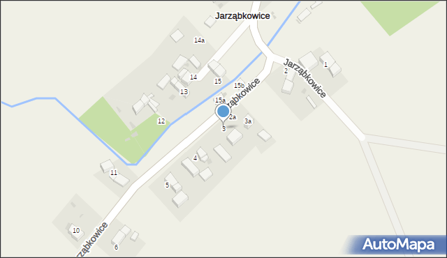 Jarząbkowice, Jarząbkowice, 3, mapa Jarząbkowice