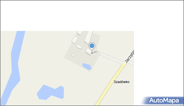 Jarzębina, Jarzębina, 24, mapa Jarzębina