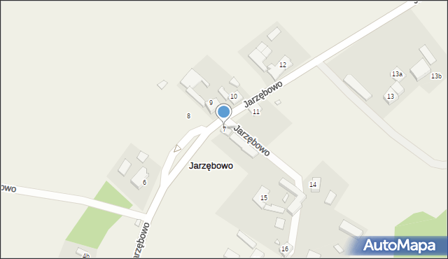 Jarzębowo, Jarzębowo, 7, mapa Jarzębowo