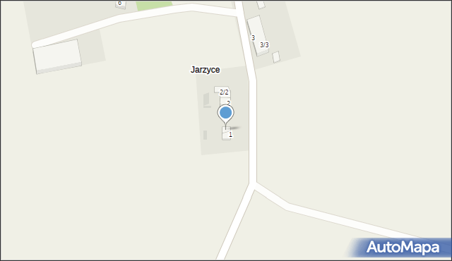 Jarzyce, Jarzyce, 1/2, mapa Jarzyce