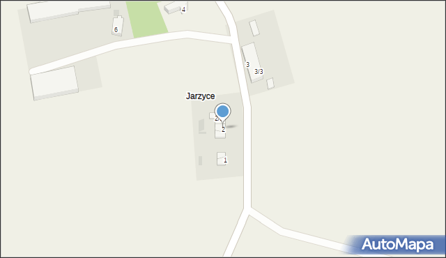 Jarzyce, Jarzyce, 2, mapa Jarzyce