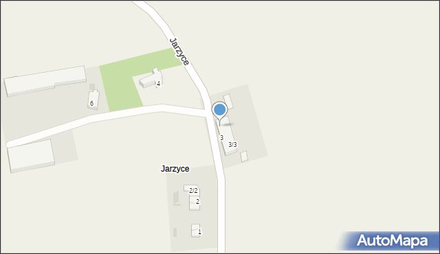 Jarzyce, Jarzyce, 3/1, mapa Jarzyce