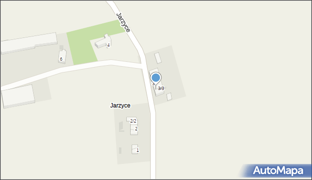 Jarzyce, Jarzyce, 3/2, mapa Jarzyce