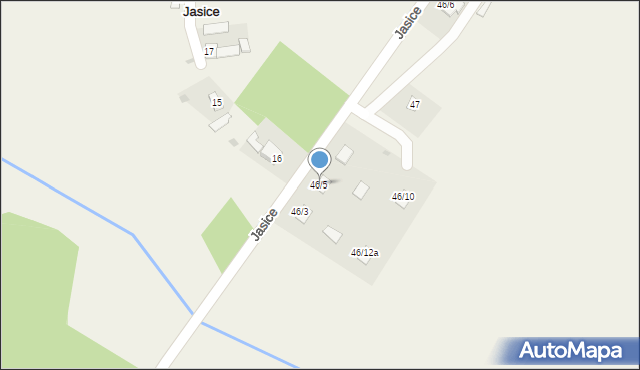 Jasice, Jasice, 46/5, mapa Jasice