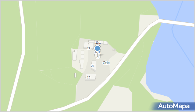 Jasień, Jasień, 28/2, mapa Jasień