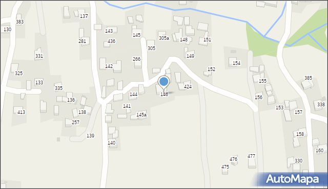 Jasienica, Jasienica, 146, mapa Jasienica