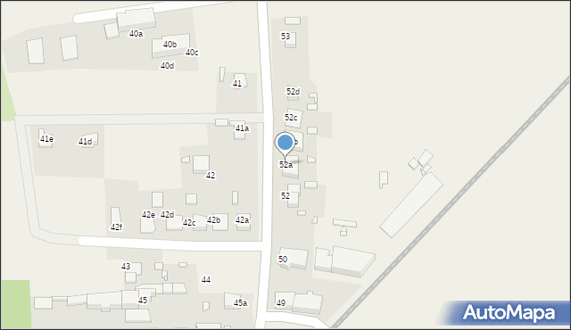 Jasienica Dolna, Jasienica Dolna, 52a, mapa Jasienica Dolna