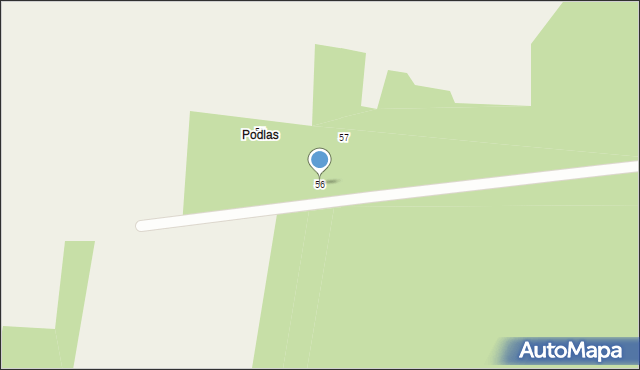 Jasieniec, Jasieniec, 56, mapa Jasieniec