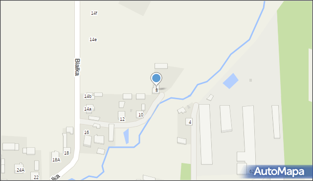 Jasieniec Iłżecki Górny, Jasieniec Iłżecki Górny, 8, mapa Jasieniec Iłżecki Górny