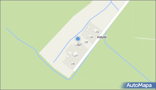 Jasieniec-Maziarze, Jasieniec-Maziarze, 236a, mapa Jasieniec-Maziarze